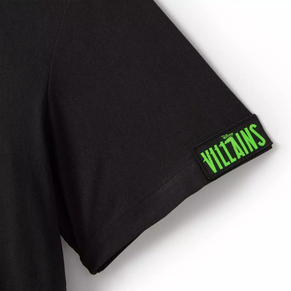 Disney Villains Glow-in-the-Dark Woven Shirt for Men by Our Universe XXL - Picture 5 of 6